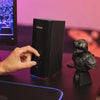 Trust GXT 612 Cetic - 2.0 PC Speakers met Bluetooth - 3.5mm aansluiting - RGB verlichting - Zwart