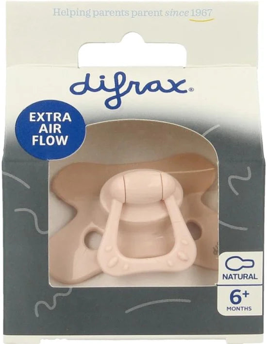 Difrax Fopspeen Natural 6m+ Uni/pure Assorti