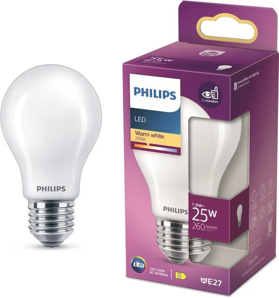 Philips Led Classic 25w E27 Ww A60 Fr Nd Srt4 Verlichting