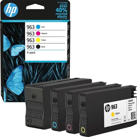 HP 963 - Inktcartridge - Origineel - Standaard capaciteit - Kleur en Zwart
