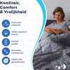 Dormiwise Verzwaringsdeken 5 KG voor Betere Slaap - Weighted Blanket - Dekbed - Verzwaarde Deken - 150 x 200 CM