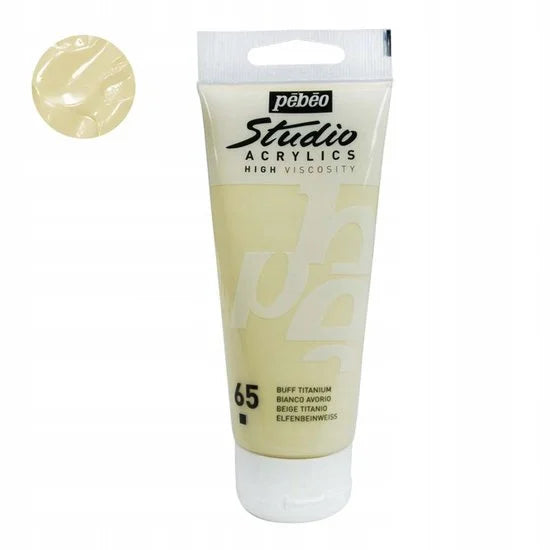 Pebeo Studio Acrylverf 100ml - Buff Titanium