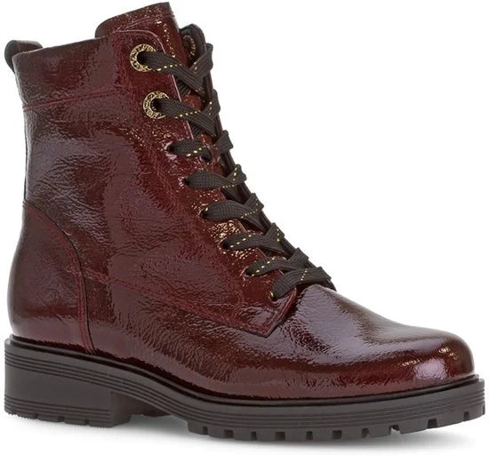 GABOR Veterlaarsjes bordeaux - Bordo - Maat 37
