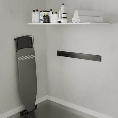 Wasophoogte® Wanddroogrek - Wandmontage Droogrek - Inklapbaar Droogrek - Muurdroogrek - Wasrek hangend - 100cm - 6m Drooglengte - Zwart