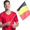 Boland - Polyester zwaaivlag België - Voetbal;Landen - Rode duivels - Belgie - Voetbal