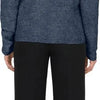 Only Camilla V-hals Trui - Dames Sweater - Vintage Indigo Melange