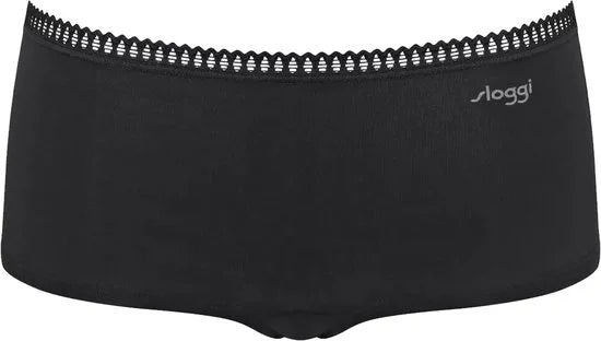 sloggi GO Crush Short 3 pak Dames Onderbroek - Blauw - DonkerCombinatie - Maat XL