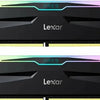 Lexar Ares RGB LD5BU016G-R6000GDLA - Geheugen - DDR5 - 32 GB: 2 x 16 GB - 288-PIN - 6000 MHz / PC5-48000 - CL30 - 1.4V - RGB