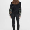 Only Brooke Round Neck Flower Sweater Dames - Maat M