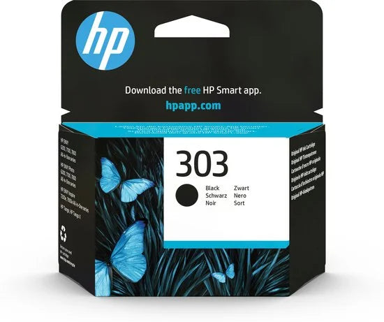 HP 303 - Inktcartridge - Origineel - Zwart
