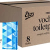 Etos Vochtig toiletpapier – Fresh – 640 stuks (8 x 80) - Megabox