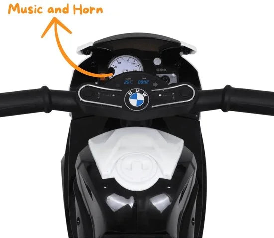 BMW S1000RR Mini - Elektrische Kindermotor 6V - 1 tot 3 jaar - Zwart