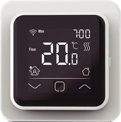 e-Heat C16 WiFi Klokthermostaat, RAL 9010 (Polar wit)