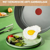 Tefal Renew ON - Koekenpannenset - Ø20/Ø24/Ø28 cm - PFAS-vrij - Keramisch - Geschikt voor Inductie