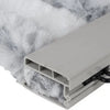 Arisol Chenille Gordijn 56x200 Grijs/Wit