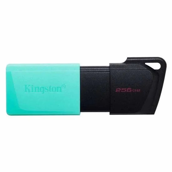 Pendrive Kingston DTXM/256GB Keychain Black Turquoise 256 GB