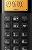 Philips D1601B/01- Draadloze DECT-telefoon met 1 handset, groot display (4,1 cm) en nummerherkenning - Zwart