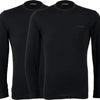 Campri Thermoshirt lange mouw (2-PACK) - Sportshirt - Heren - Maat XL - Zwart