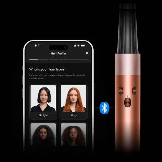 Dyson Airwrap i.d. Straight+Wavy - Multistyler - Föhnborstel - Krulborstel - Amber Silk/Pink Champagne