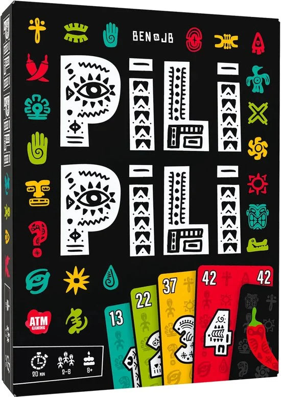 ATM Gaming Pili Pili Kaartspel - Hilarisch partyspel voor feestjes en groepen