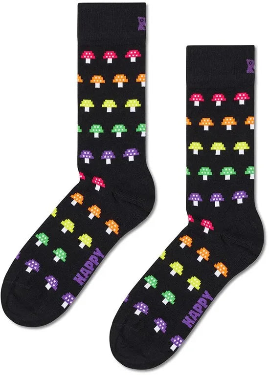 Happy Socks - Volwassen Uniseks 4-Pack Gamer Snacks Sokken Cadeauset / Maat 36-40