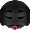 Nijdam Skate Helm Verstelbaar - Dark Fyre - Maat M - Zwart/Rood