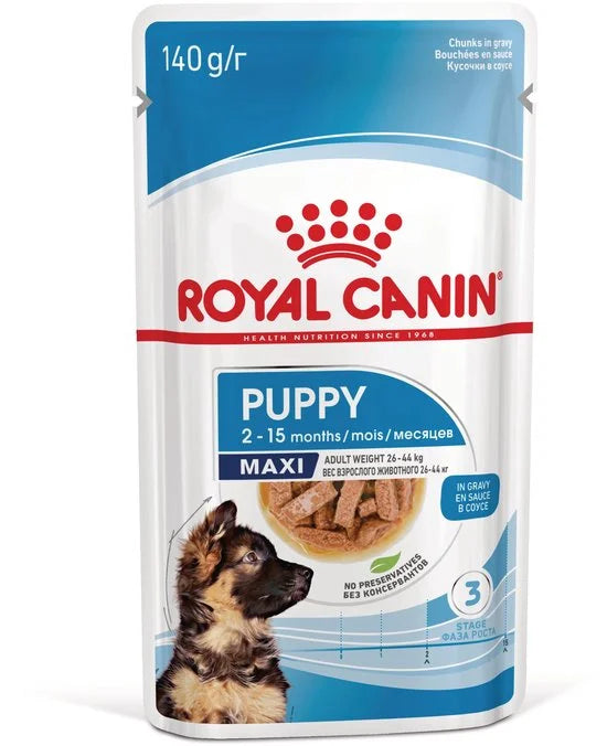 Royal Canin Maxi Natvoer - 10x140 g - Puppy-Hondenvoer