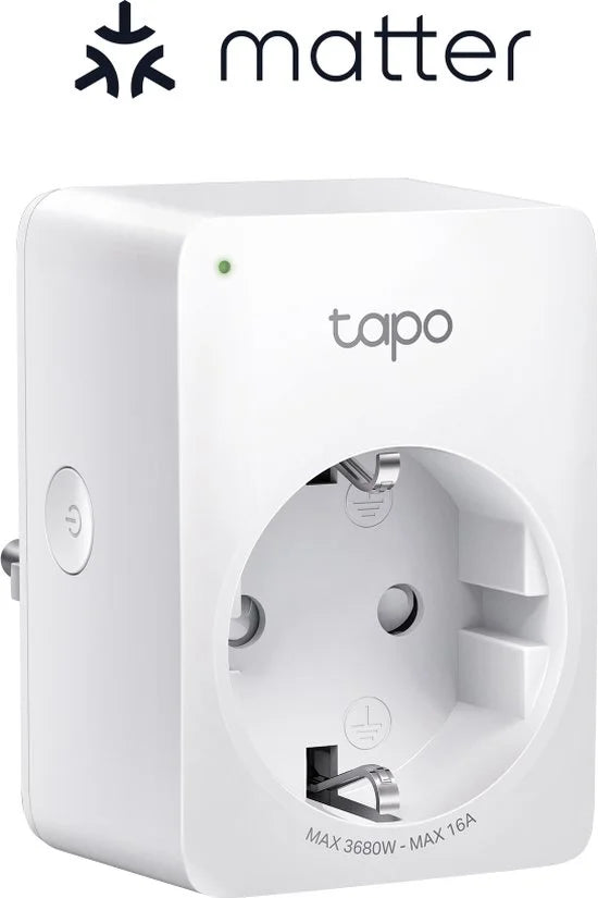 TP-Link Tapo P110M - Mini Slimme Stekker -Matter-gecertificeerd - Wifi Stopcontact - Energiebewaking