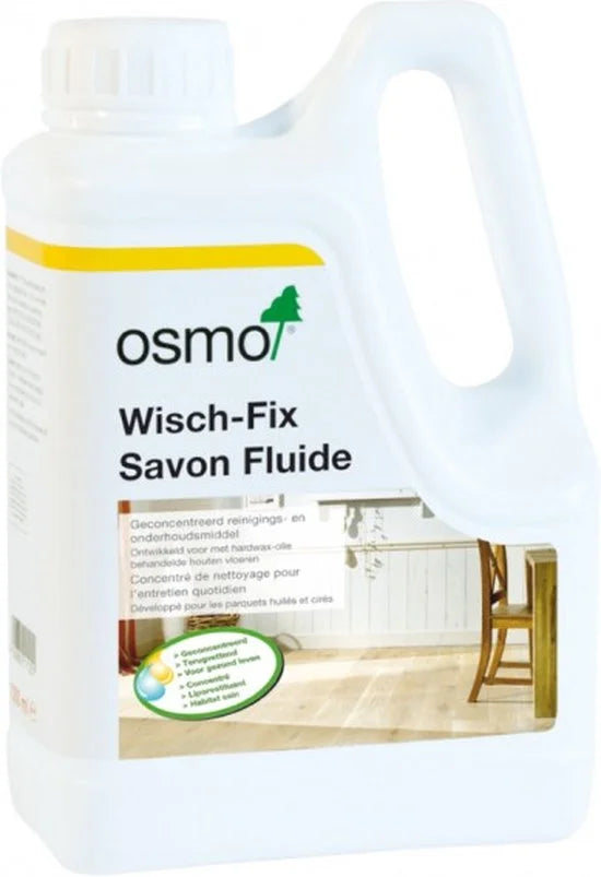 Osmo Wisch-Fix - 1L | Houten Vloer Reiniger | Houten Vloer Zeep | Vloerzeep Hout | Schoonmaken | Dweilen