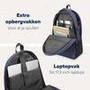 TRVLMORE 36L Rugzak - Rugtas met 17,3 Inch Laptopvak - Schooltas - Spatwaterdicht - Heren en Dames - Jongens en Meisjes - Blauw