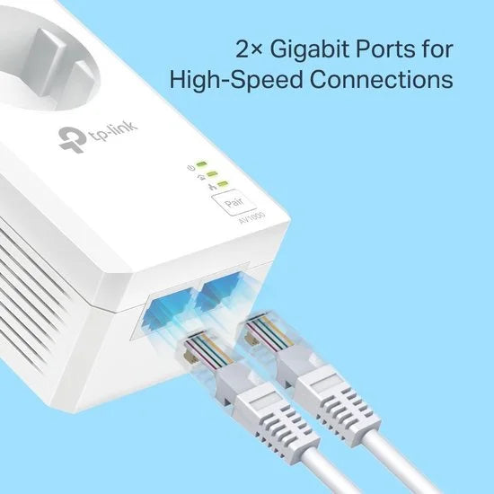TP-Link TL-PA7027P KIT - Powerline Adapter - Zonder WiFi - Starterskit