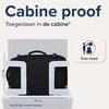 TRVLMORE 40L Reistas - Handbagage Rugzak - Rugtas - Weekendtas - Spatwaterdicht - Dames en Heren - Zwart