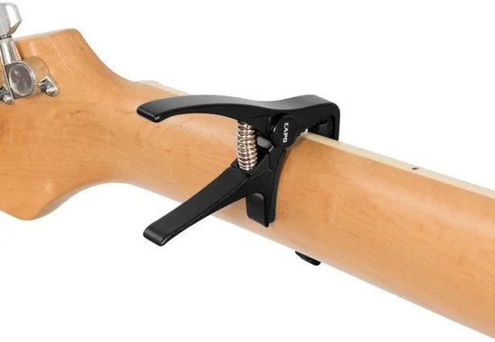 Cascha HH 2037 capo voor western en elektrische gitaar