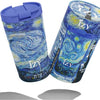 IZY Drinkfles - Van Gogh - Starry Night - Inclusief donatie - Koffiebeker to go - Thermosbeker - RVS - 6 uur lang warm - 350 ml