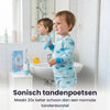 Loby Pïnguin - Elektrische tandenborstel kind - Baby tandenborstel - Oplaadbaar - Smart Timer - 0-6 Jaar - Inclusief 3 opzetborstels - Blauw