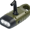 FlinQ Opwindbare Zaklamp - LED Knijpkat met Dynamo Opwindbaar - Oplaadbare Batterij door Handmatig Opwinden - Waterdichte Noodverlichting voor een No
