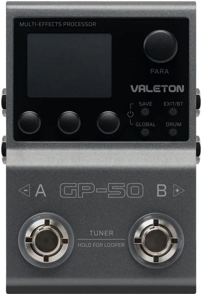 Valeton GP-50 Multieffektprozessor - Multi-effect unit voor gitaren