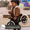 Chillafish Loopfiets 2 jaar - Lichtgewicht met verstelbaar zadel en stuur - Zwart - Loopfiets voor jongens en meisjes tot 4 jaar met handvat om te dr