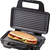 Tomado TGP2001S - XXL Tosti apparaat - 2 tosti’s - PFAS vrij - Panini grill - Tosti ijzer - Grill apparaat - 900 watt - Zwart/rvs