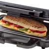 Tomado TGP2001S - XXL Tosti apparaat - 2 tosti’s - PFAS vrij - Panini grill - Tosti ijzer - Grill apparaat - 900 watt - Zwart/rvs