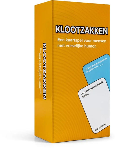 Klootzakken - Nederlands Kaartspel - Partyspel - Familiespel - Gezelschapsspel