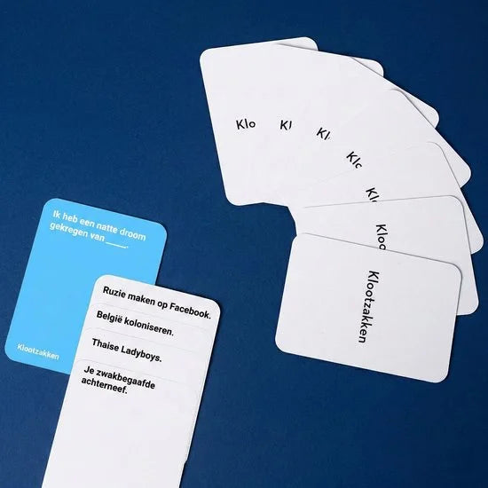 Klootzakken - Nederlands Kaartspel - Partyspel - Familiespel - Gezelschapsspel