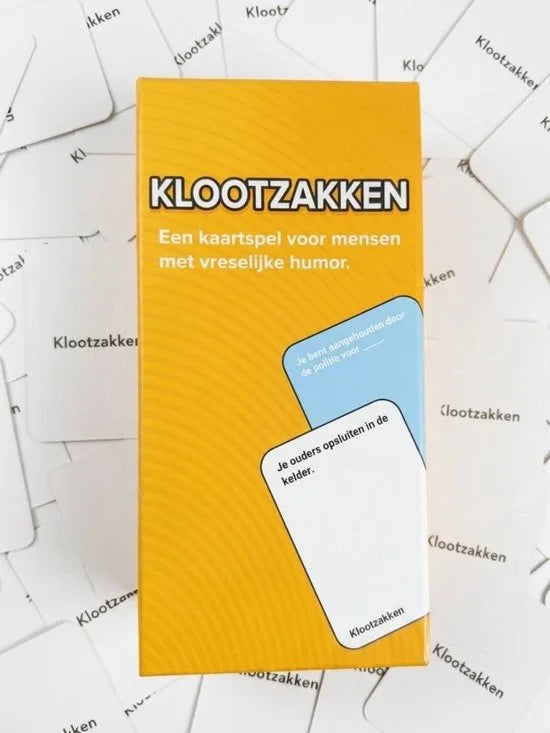 Klootzakken - Nederlands Kaartspel - Partyspel - Familiespel - Gezelschapsspel