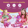 Magnetic Tiles - Speelgoed - Magnetische Tegels - Prinsessen - Educatief & Constructie - Montessori - 81 Stuks - Bouwstenen - Bouwblokken - Voor 3, 4