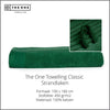 The One Towelling Classic Strandlaken - 100 x 180 cm - Strand handdoek - Hoge vochtopname - 100% Gekamd katoen - Groen