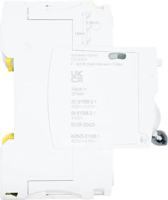 Schneider Differentieel 4P 40A 30Ma Type B-Ev - A9Z51440