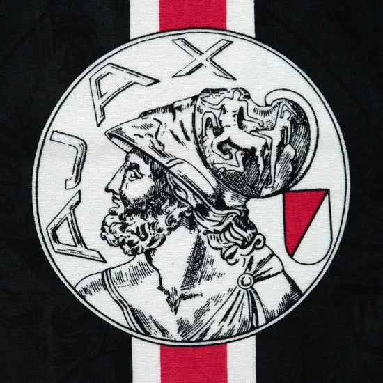Ajax-handdoek zwart