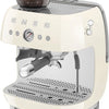 SMEG EGF03CREU - Espressomachine met geïntegreerde bonenmaler - Crème