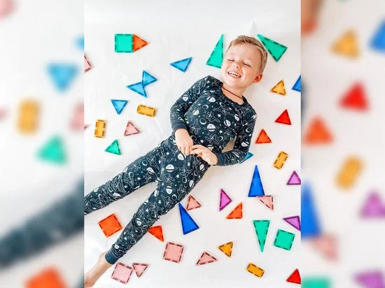Tactic Picasso Tiles - Constructiespeelgoed - Magnetic Tiles - Magnetische Tegels - Blocks and Mirrors Set - STEM Speelgoed - Creatief Bouwspeelgoed