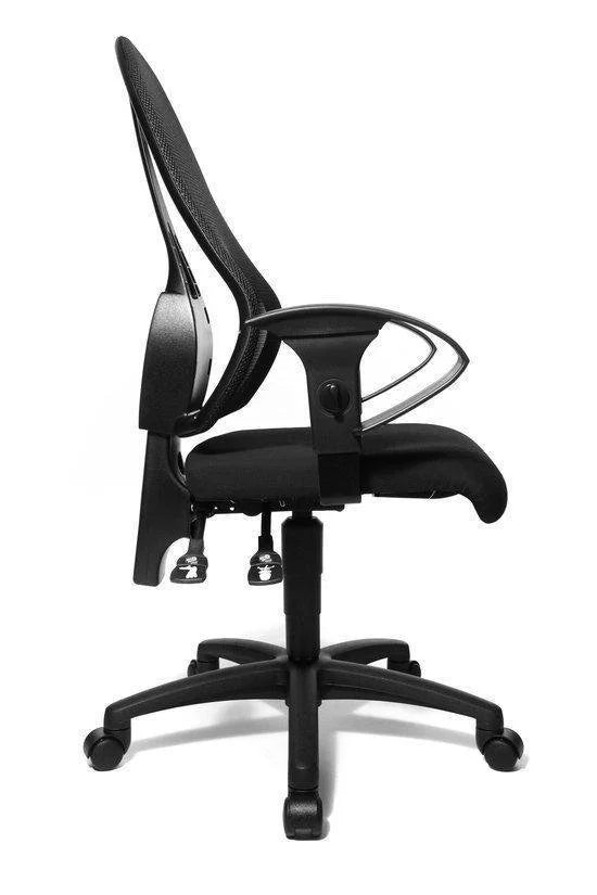 Topstar Bureaustoelen Open Point P Zwart + Armsteunen